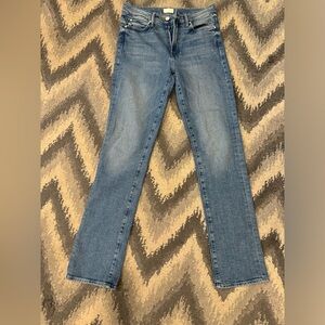 Mother straight leg jeans size 27. Excellent condition.